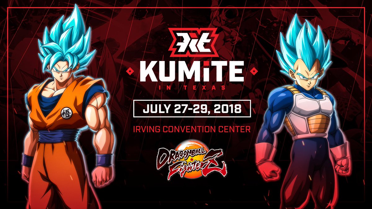 KumiteGaming's tweet image. You've been in the hyperbolic time chamber for almost a month now. Have you settled on your team for #DragonBallFighterZ? Kumite in Texas is coming up this July! #KITX smash.gg/kitx