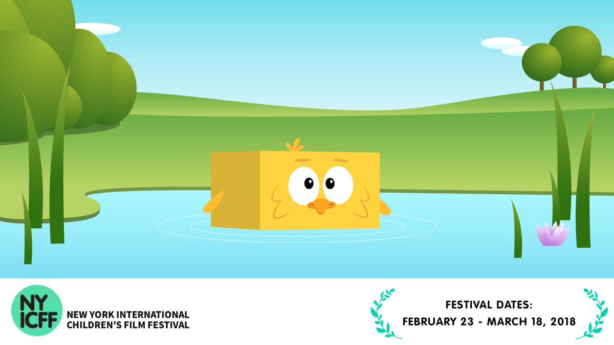 Excited to announce that BBSS Duck will be screening at the New York Int'l Children's Film Festival @NYICFF Feb 23-Mar 18, 2018. nyicff.org for tickets and info. #bigblocksingsong #nyicff2018