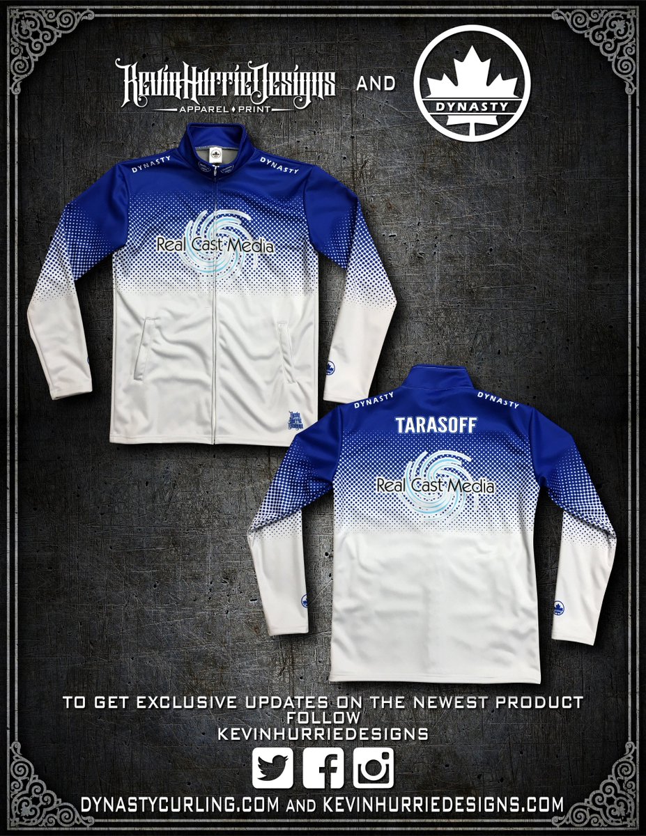 KevinHurrie's tweet photo. Keeping It Simple With The #TeamTarasoff Apparel. Designed By #KevinHurrieDesign @ @DynastyCurling #TeamDynasty https://t.co/J9qbmNZ59A