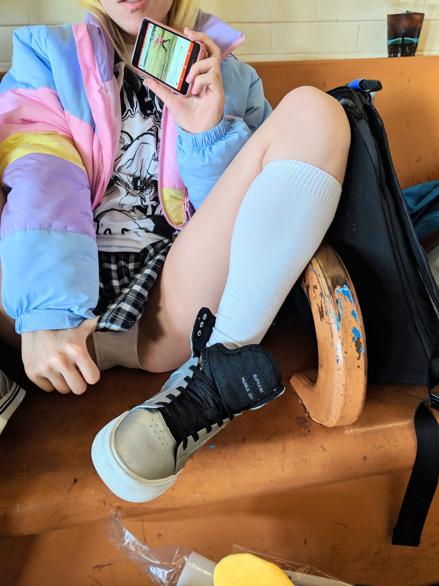 Lana rain blue hair