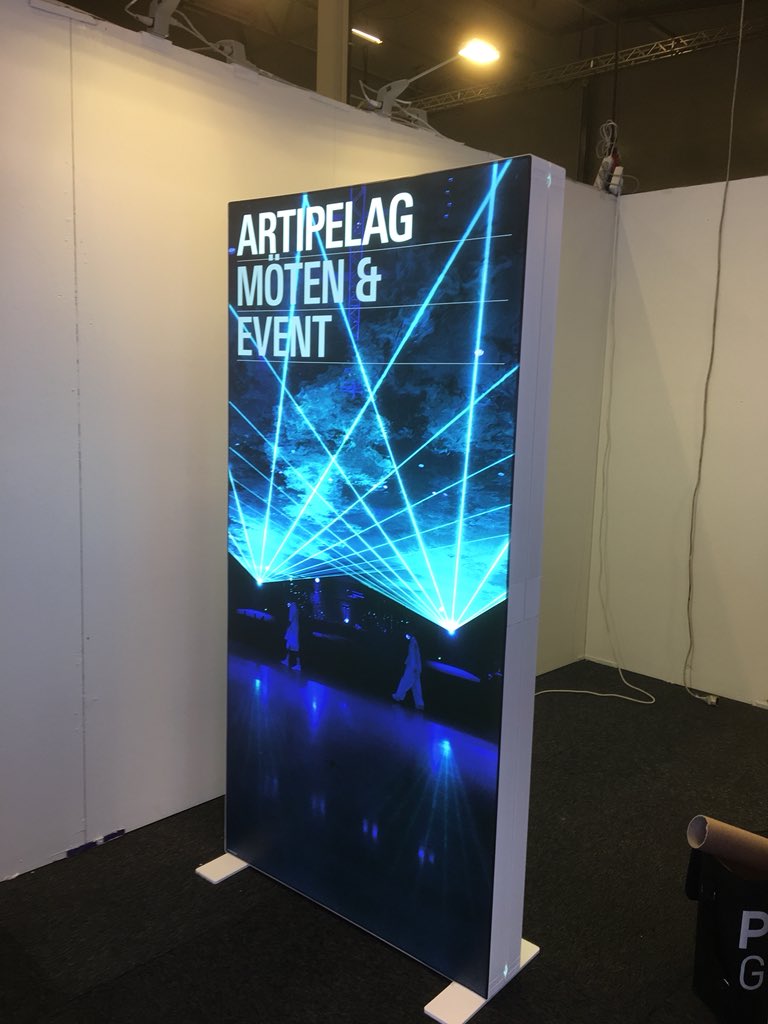 Jalle7171's tweet photo. Artipelag ställer ut med nya modulsystemet Pixlip Go https://t.co/60jn9qtbiq 
#pixlip #pixlipgo #brands4u #mässmonter #event #modulsystem #kistamässan #artipelag https://t.co/s3fKbTAhxR