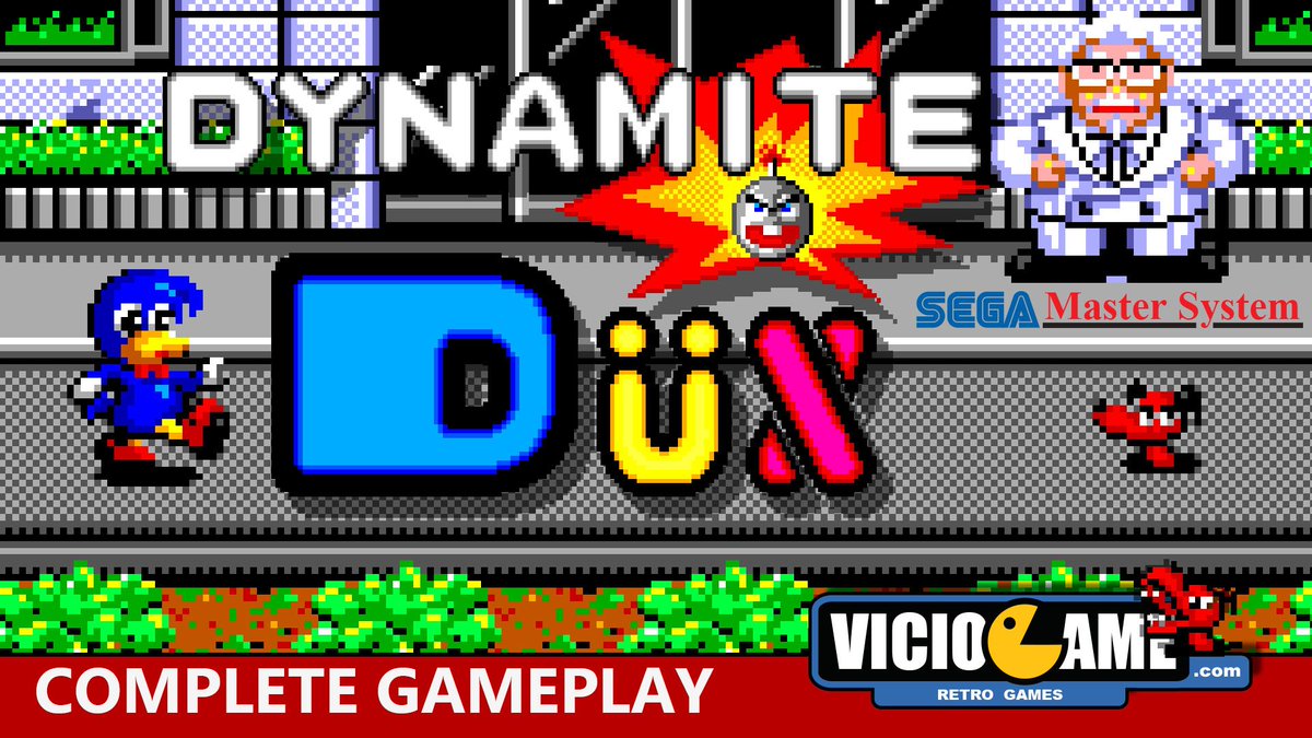 viciogame's tweet image. 🎮 Dynamite Dux (Master System)

Complete Gameplay: wp.me/p90oS-Yy

#Viciogame #DynamiteDux #MasterSystem #Sega #TecToy
