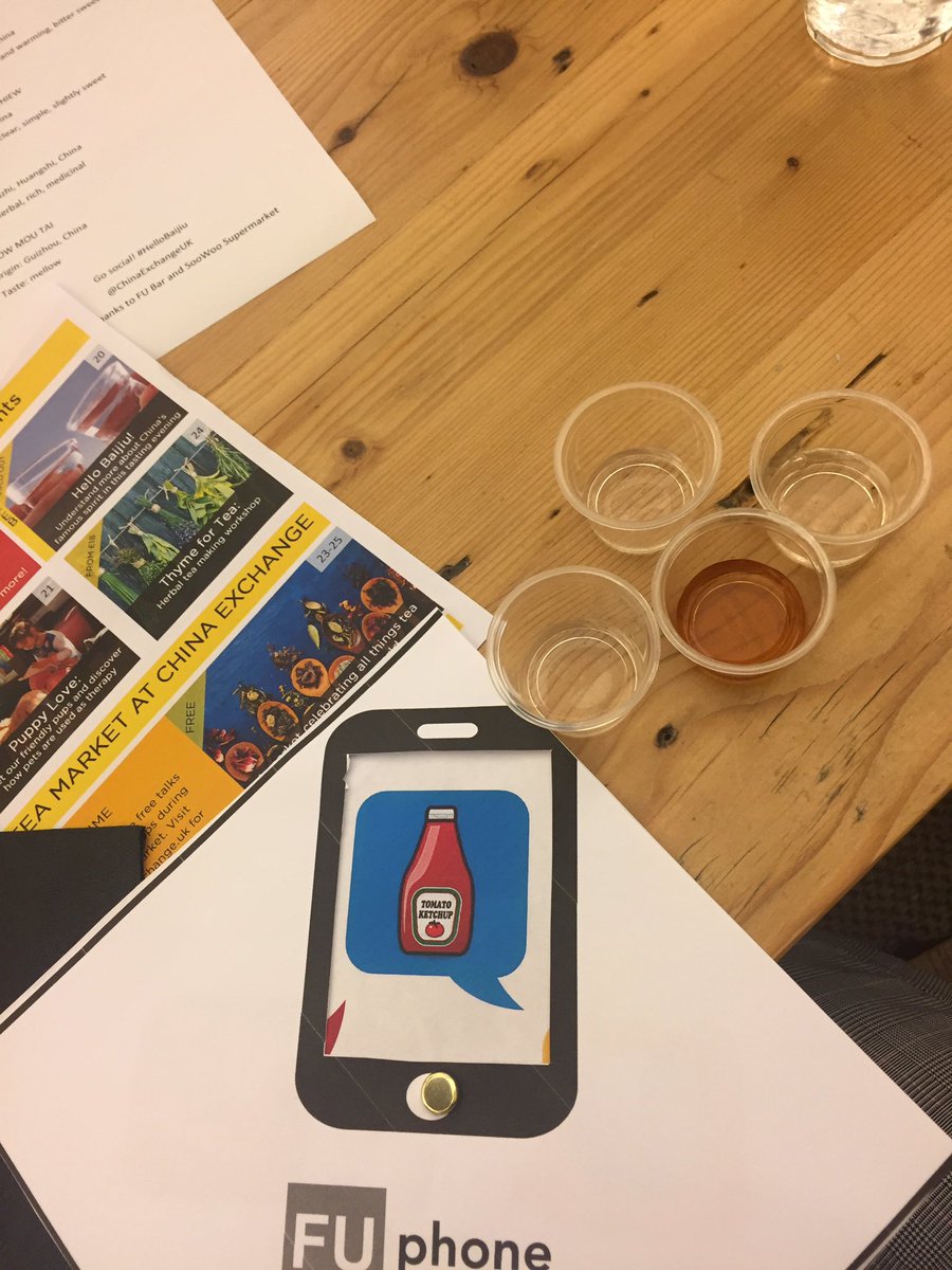 Game time! GANBEI 🙏🏼<a href="/ChinaExchangeUK/">China Exchange</a> #hellobaijiu