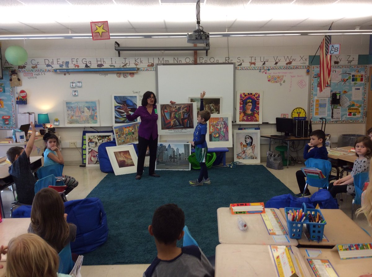 Kutz1stGradeMrsZ (@kutz1stgrade) on Twitter photo Students in 1-L enjoyed learning about several artists this afternoon through our partnership with Art Goes to School and The Michener Museum <a href="/MichenerArt/">Michener Art Museum</a> <a href="/CBKutzElem/">Paul W. Kutz Elem</a> Students in 1-L enjoyed learning about several artists this afternoon through our partnership with Art Goes to School and The Michener Museum <a href="/MichenerArt/">Michener Art Museum</a> <a href="/CBKutzElem/">Paul W. Kutz Elem</a>