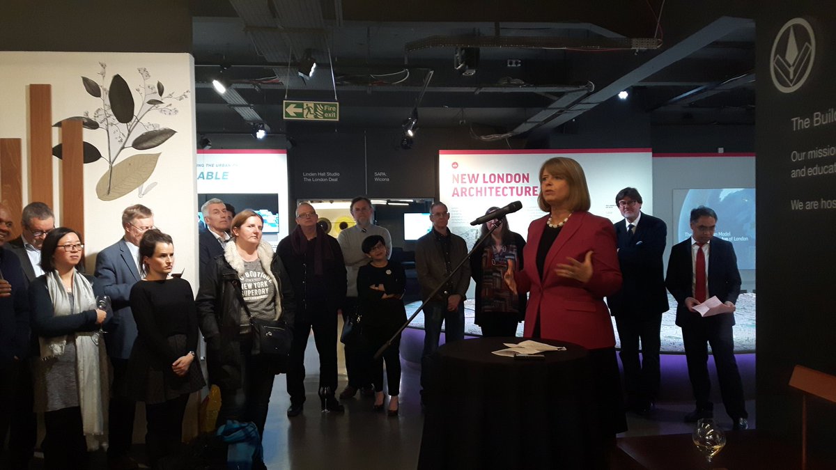 TimberDevUK's tweet photo. Harriet Baldwin MP, Minister of State Department for International Development, speaking at TTF's #FLEGT drinks reception in London #trustedtimber #TimberTransformer https://t.co/INSYojrw44