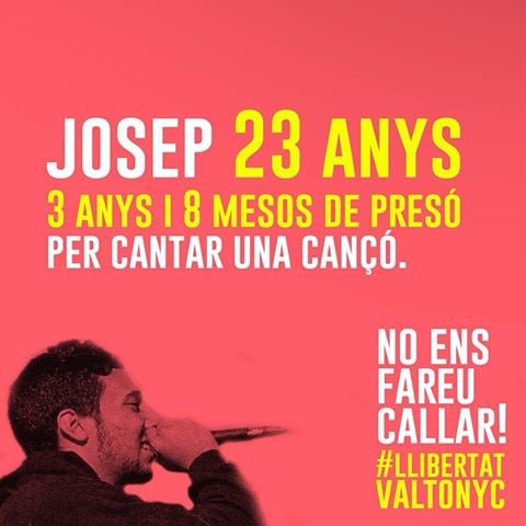 LLIBERTAT <a href="/valtonyc/">-</a>!

#FreeValtonyc 
#LlibertatValtonyc 
<a href="/FreeValtonyc/">Llibertat Valtonyc</a>