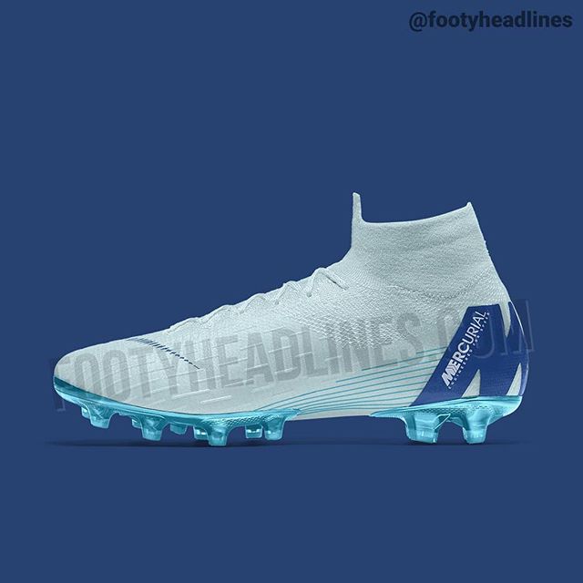 nike mercurial ice blue