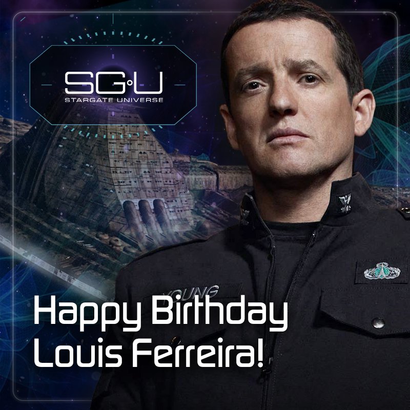 Happy birthday to the Commander of the Destiny, Louis Ferreira! 