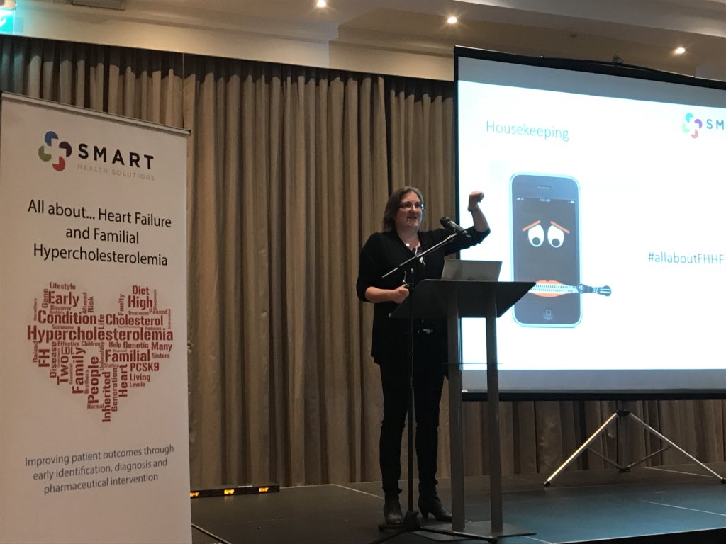 #allaboutFHHF ..... <a href="/CardioPharmUK/">Helen Williams 💊</a> kicks us off