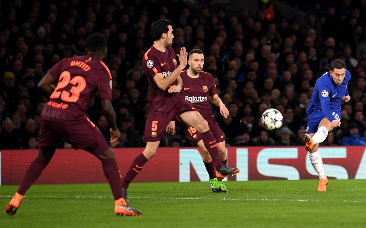Imbang 1 - 1, Lionel Messi menggebraknya melawan Chelsea untuk mendapatkan hasil imbang untuk Barcelona