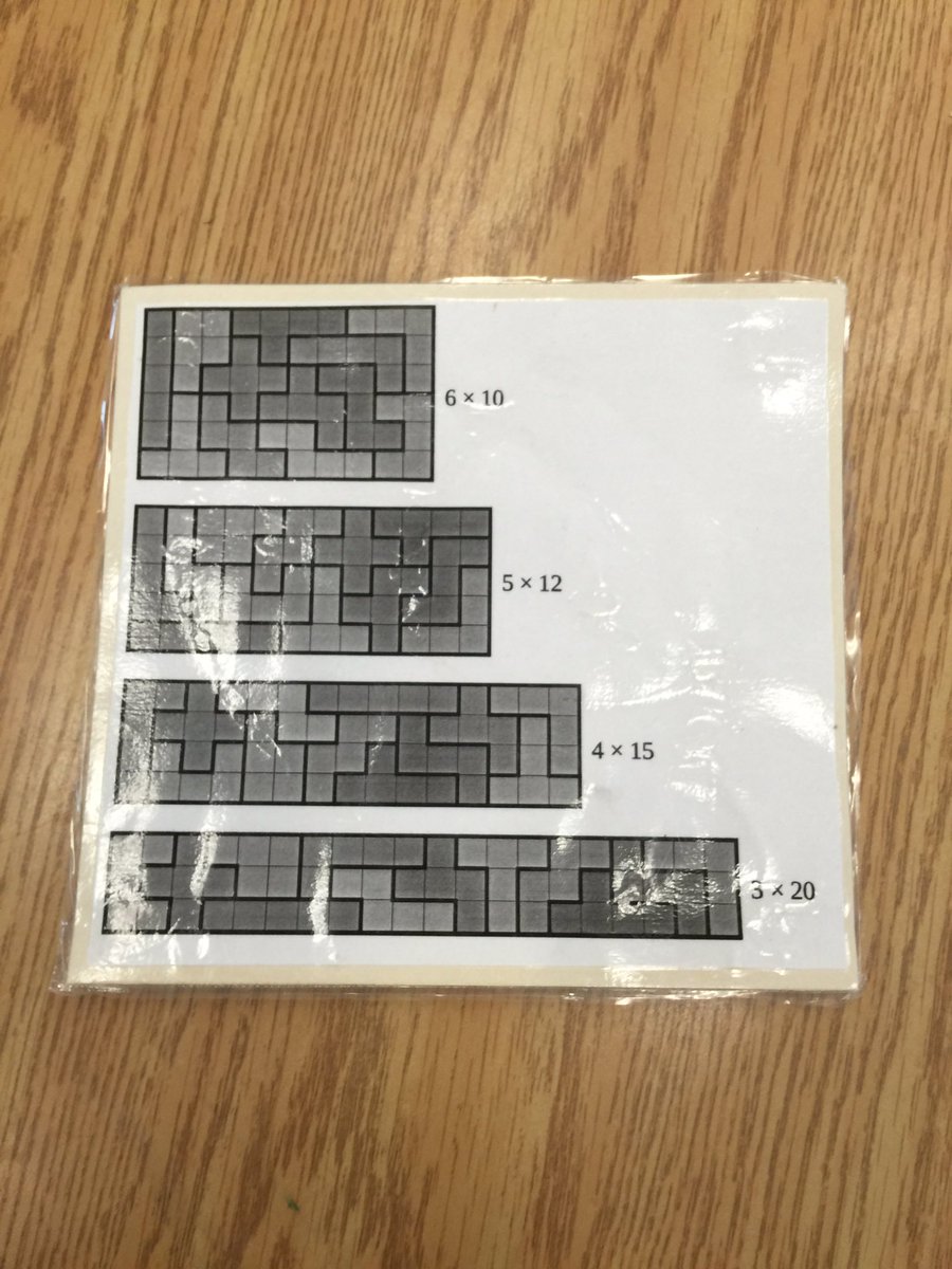 WestBayfieldLLC's tweet image. Students were challenged to use the pentominoes today and see if they could "fit" the shapes together to make a rectangle. #spatialawareness