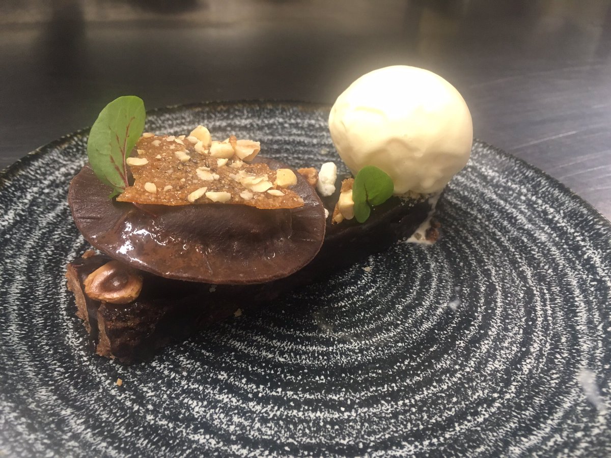 Dark chocolate ravioli, glazed hazelnut sponge, mascarpone ice cream <a href="/westburyparkpub/">westburyparkpub</a> <a href="/chefcharlieh/">charlie hurrell</a> <a href="/ZazusKitchen225/">Zazu's Kitchen</a> <a href="/FrenchGardenBr/">FrenchGardenBristol</a> <a href="/theknowlepub/">The Knowle Pub</a> <a href="/AlmaBristol/">Alma Tavern &Theatre</a> @