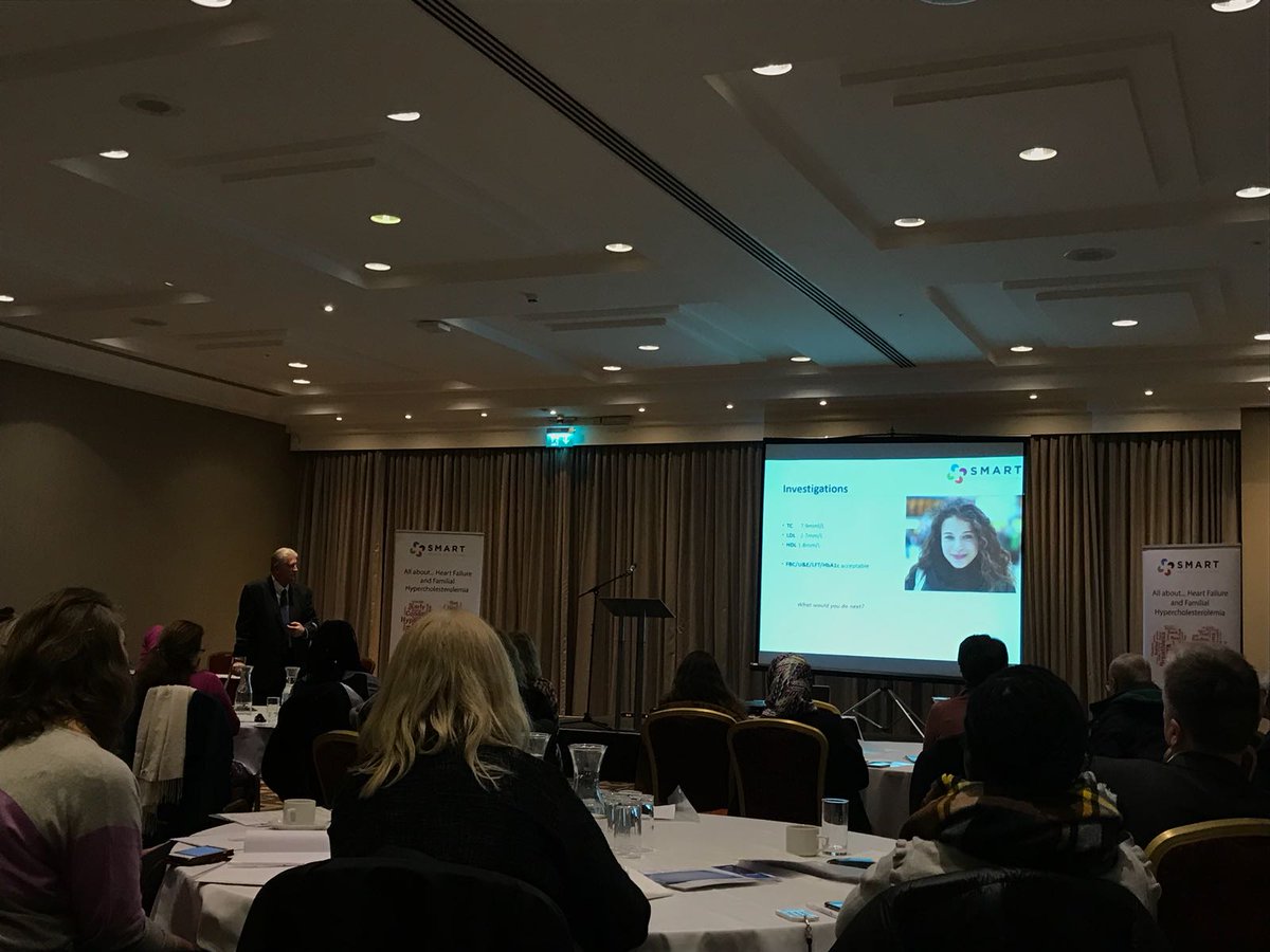 Dr Phil Moore reviewing the FH case studies #ALLABOUTFHHF