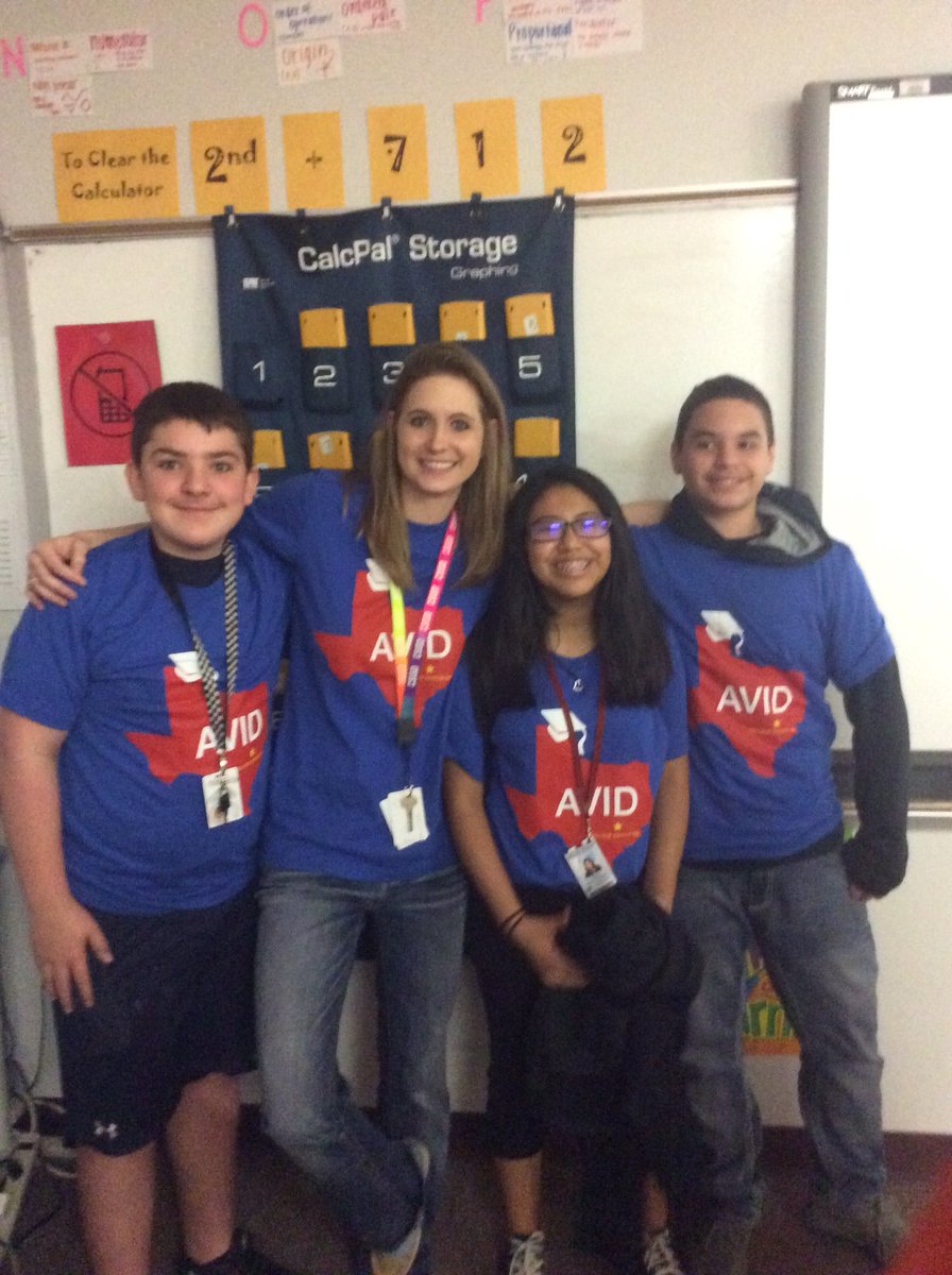 Love having these kids in class. #matchingshirts #AMCMS_AVID #amcmscatpride