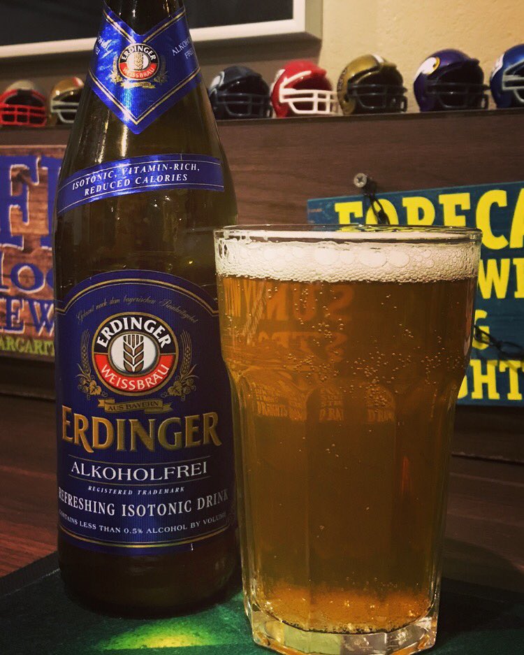 LiquorJunky's tweet photo. Surprisingly good Alkohol Frei Beer from @ErdingerWB 0.5 ABV #erdinger #erdingerweissbier #abv #erdingerbeer #erdingeralkoholfrei #sober #nonalcoholic @ErdingerIRL @ErdingerAF_UK https://t.co/GR1Q6FV6Kq