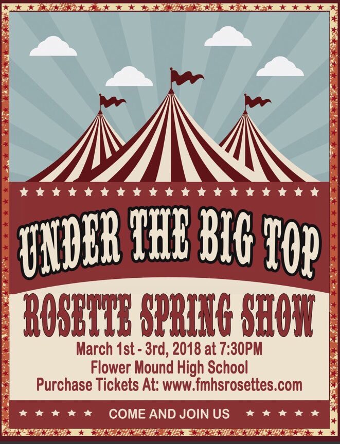FMHSCestlaVie's tweet photo. Come to the Rosette Spring Show to see the amazingly talented Rosettes and featuring C’est la Vie!!!!!! @FMRosettes https://t.co/Ab6gr4eP2W