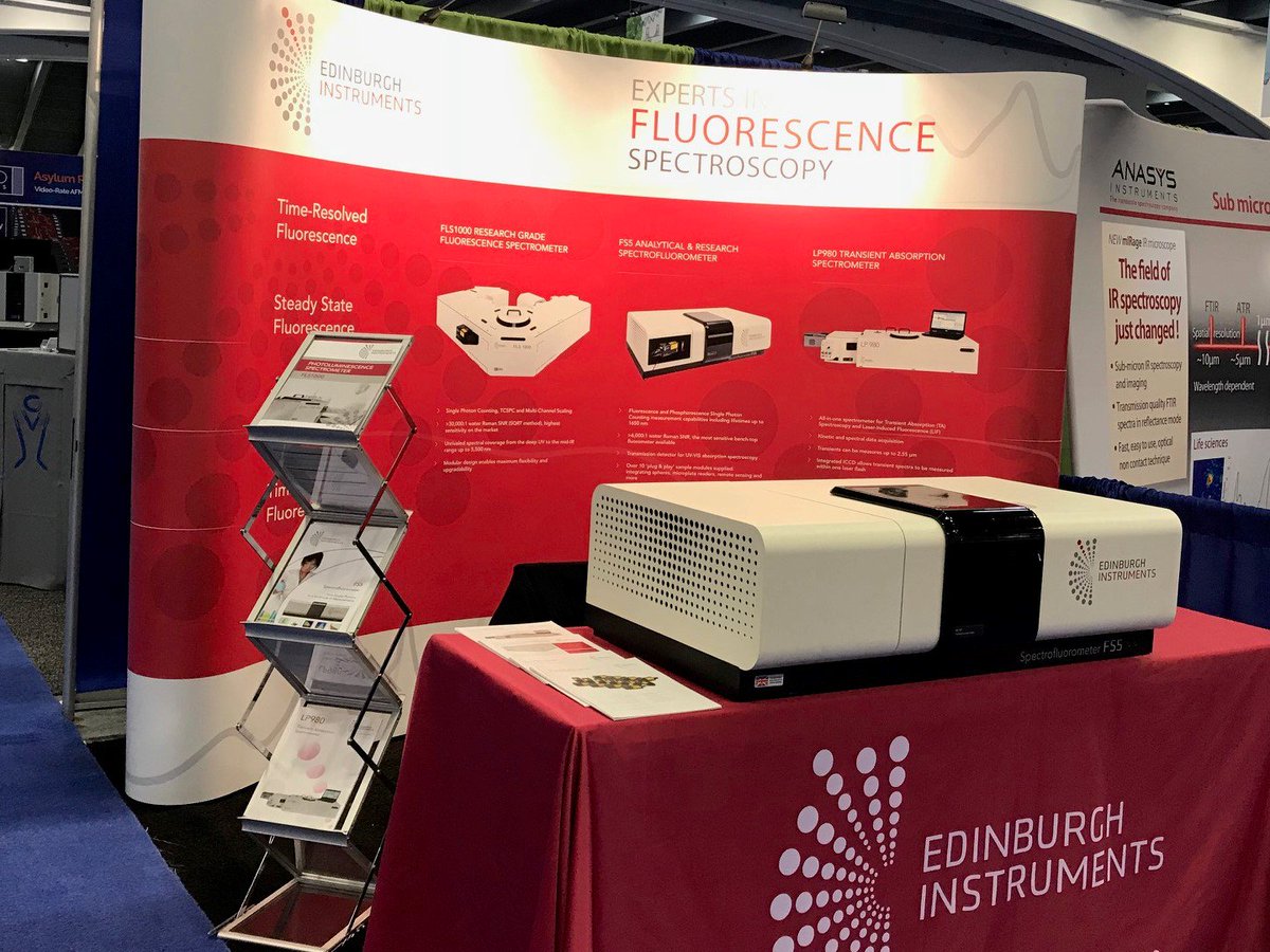 Edinst's tweet photo. Our fluorescence experts are at #BPS18 over the next few days. Stop by booth 708 to see the latest from Edinburgh Instruments. #ExpertsInFluorescence https://t.co/FJKQZ1JzZ5