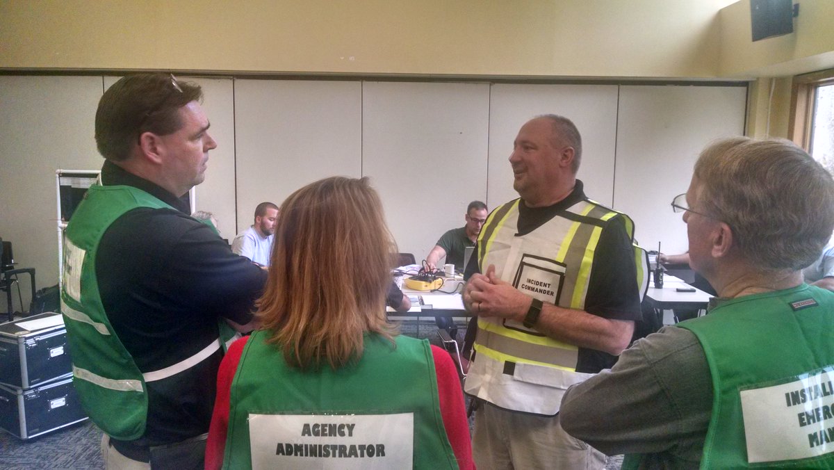 NCEmergency's tweet photo. All Hazards Incident Management Teams are training this week, responding to mock hurricane on NC coast. The annual class helps emergency managers test their skills & respond as team to disasters. NC AHIMTs were used after Matthew & sent to Puerto Rico after #HurricaneMaria https://t.co/TA9UiRYGrq