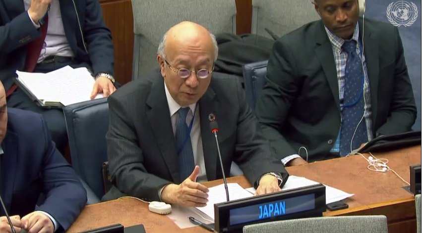 JapanMissionUN's tweet image. I would like to underscore urgent need to streamline the work of #GA. As the @UN_PGA noted in his priorities for 2018, we must be careful to avoid prioritization of quantity over quality in carrying out our work -AmbBessho on highlighting key issues on #workingmethods of #UNGA