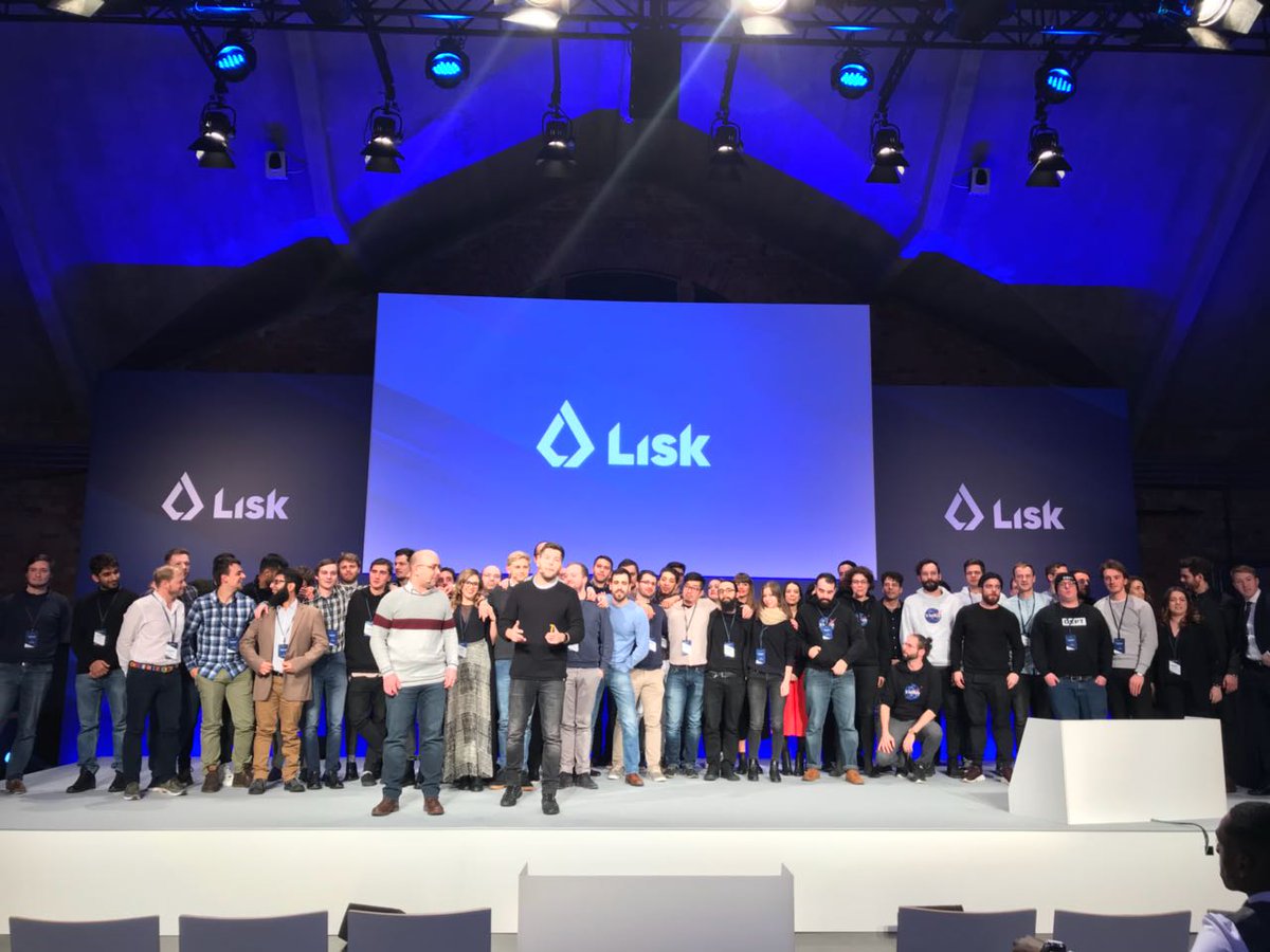 Lisk's tweet image. And that’s a wrap! We’d like to thank the entire #Lightcurve team, all of our contractors, community members and industry friends for making the #LiskRelaunch such a special event. 🚀