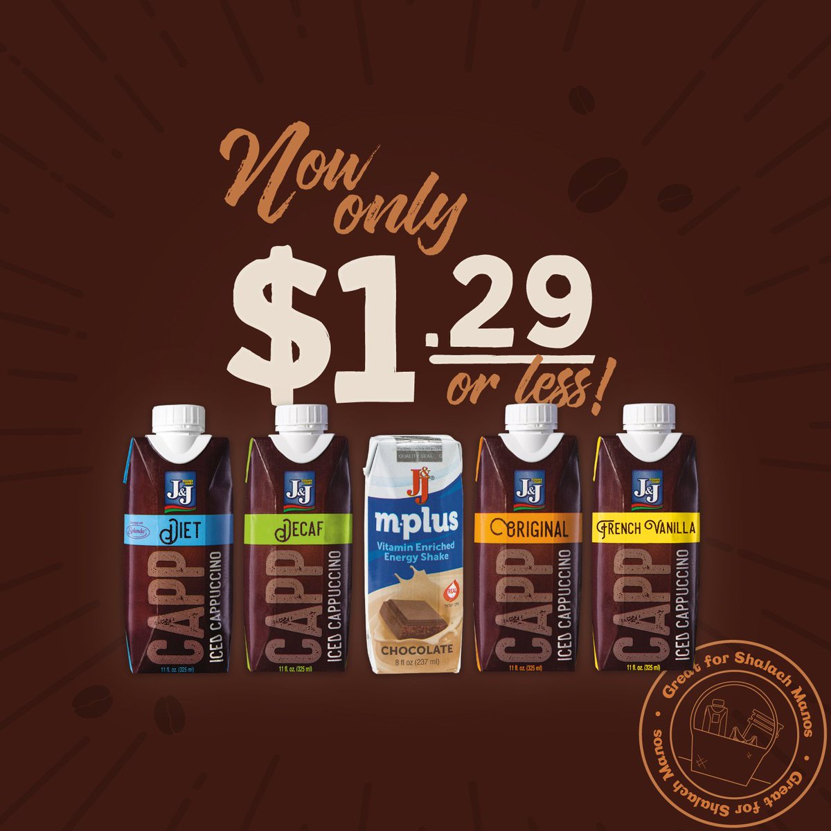 Hurry! Grab some before it is too late! All of our Cappuccinos are discounted until March 1st! 🎉🎉 #TuesdayThoughts