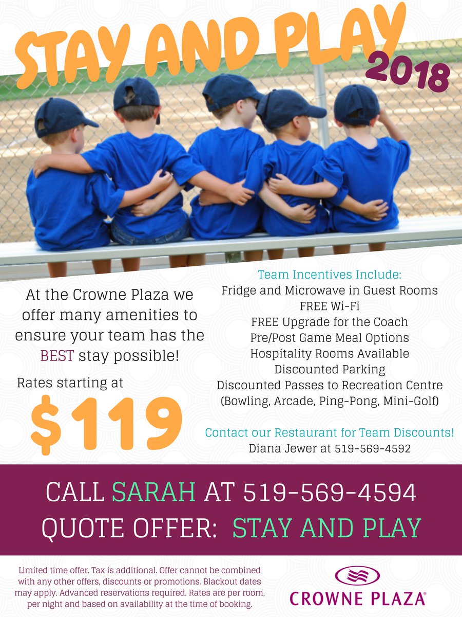 Table Tennis Tables on Twitter "RT CrownePlazaKW plan your next team