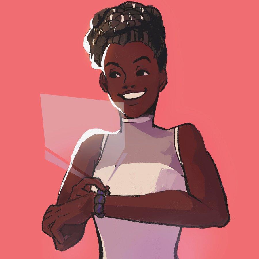 Baochi_art's tweet photo. The coolest princess I´ve ever seen! SHE IS EVERYTHING!!  #BlackPanther #Shuri https://t.co/YEISqDRbep