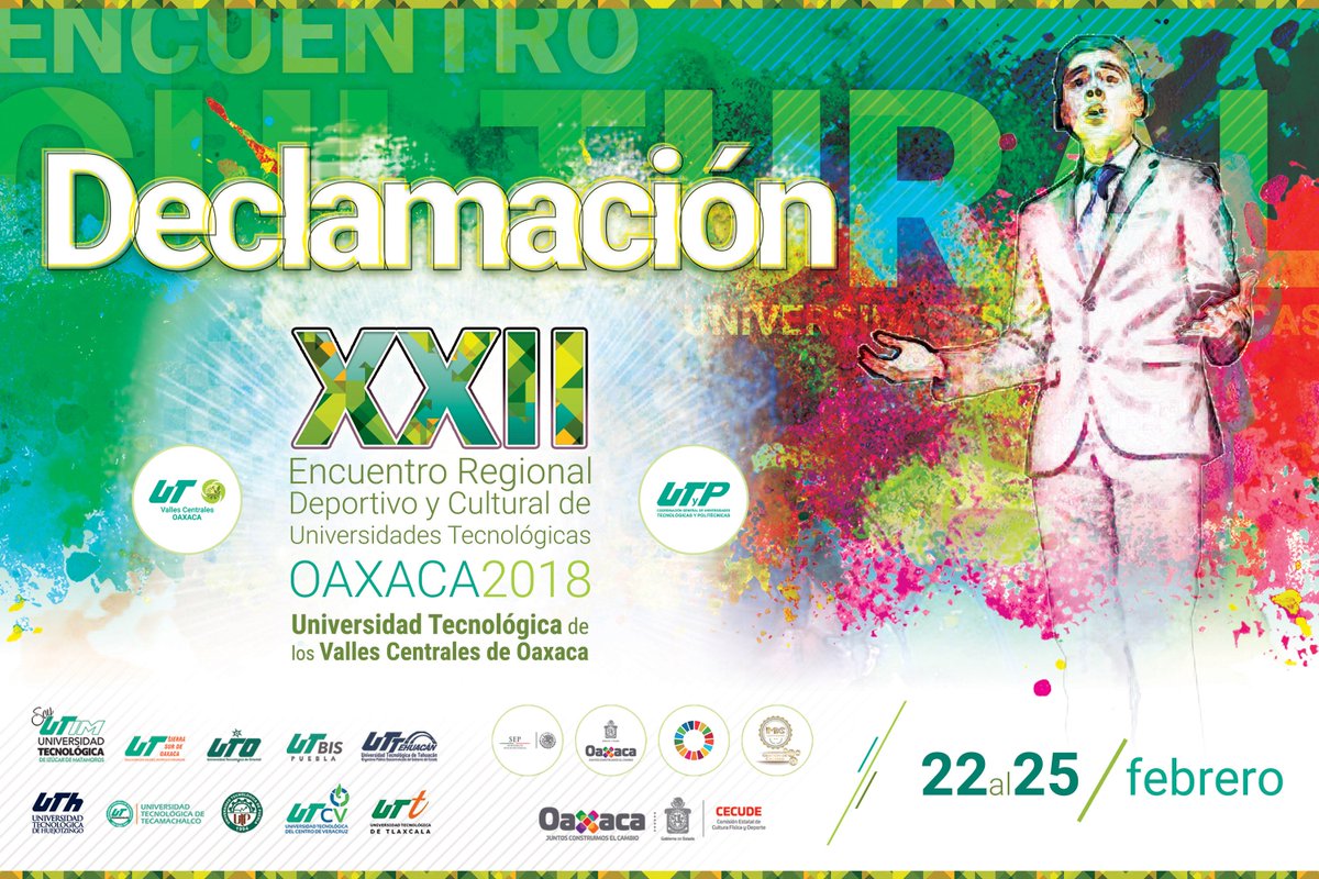 utvco's tweet photo. Estas son algunas de las disciplinas que se practicarán durante el XXII Encuentro Regional Deportivo y Cultural #Oaxaca 2018
#OrgulloUUTT
¡Te esperamos! https://t.co/BTkcgQRVyM