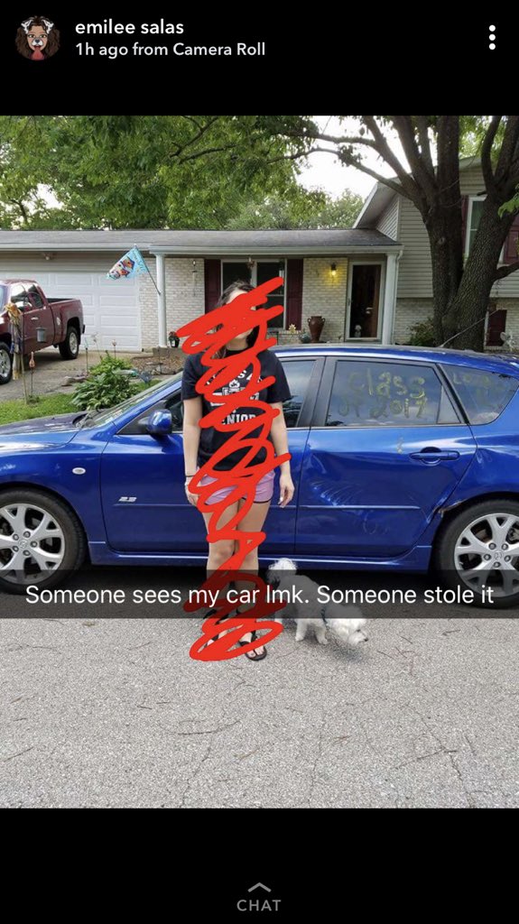 LeahRuppel92's tweet photo. If anyone sees this car in the STL area call the police or DM me!! It’s my friend’s and it was stolen in Fenton today!!! 

Please RT so it gets around!!!! https://t.co/pQlD6fHEQp