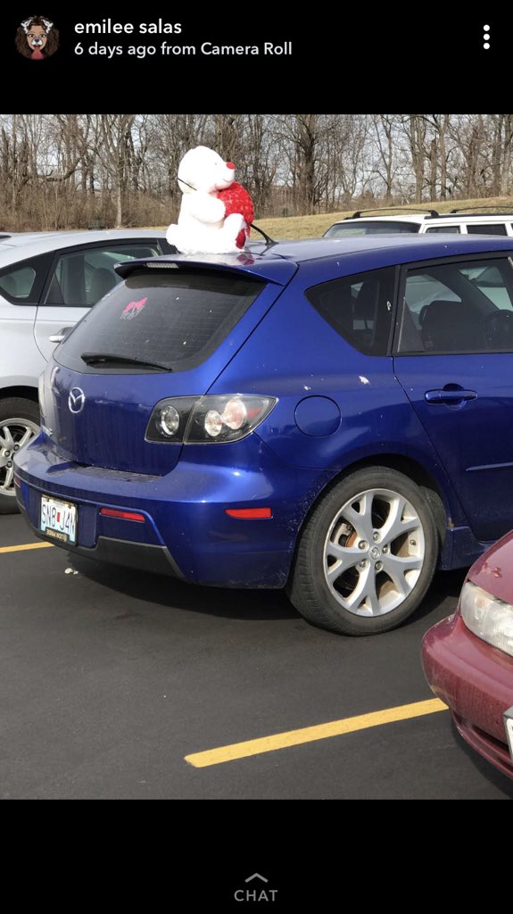 LeahRuppel92's tweet photo. If anyone sees this car in the STL area call the police or DM me!! It’s my friend’s and it was stolen in Fenton today!!! 

Please RT so it gets around!!!! https://t.co/pQlD6fHEQp
