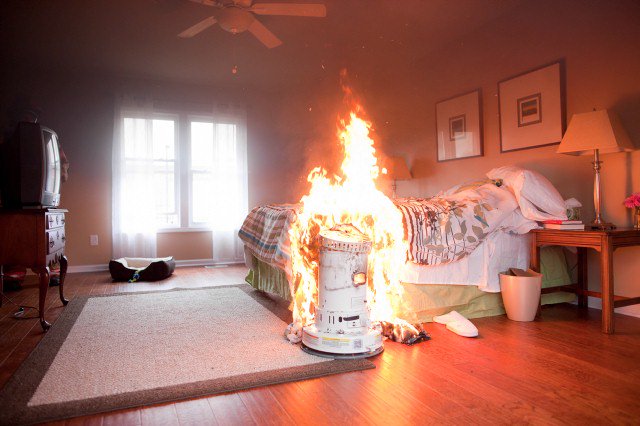 Nearly half of home heating equipment fires are reported during the months of December, January &amp; February. Stay safe: bit.ly/2ni7inN