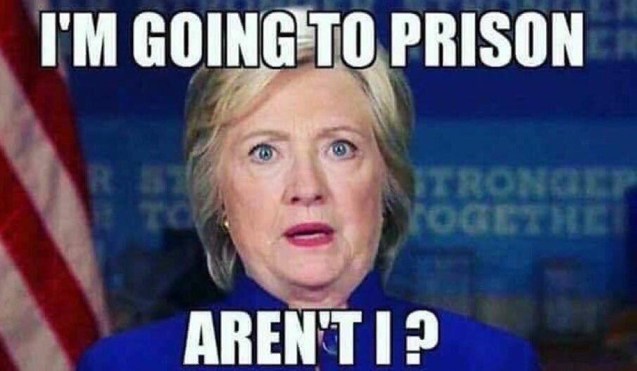 HBConservative1's tweet image. We look forward to that day, Madam Not-President!

#TrumpColluded #UraniumOneScandal #FisaMemo #Russiagate #ObamaGate