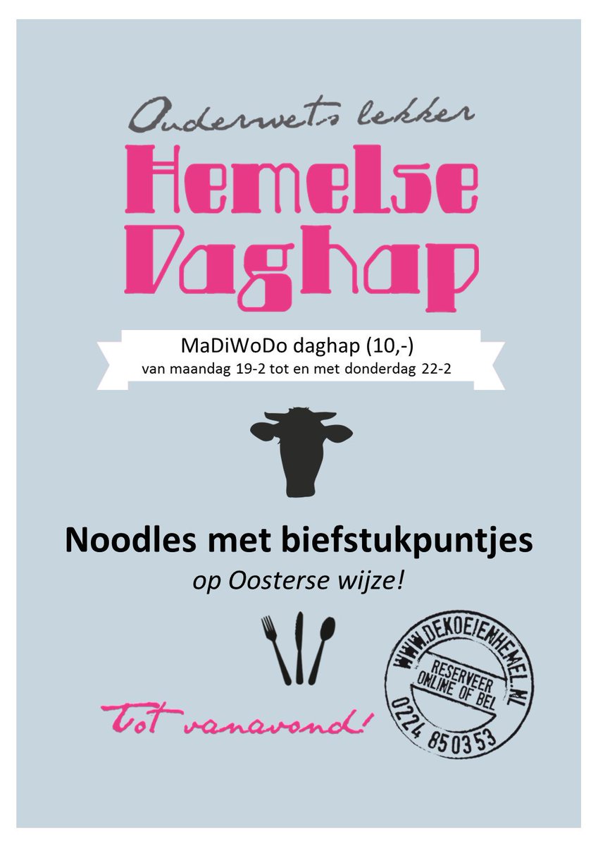 De Koeienhemel (@koeienhemel) on Twitter photo 