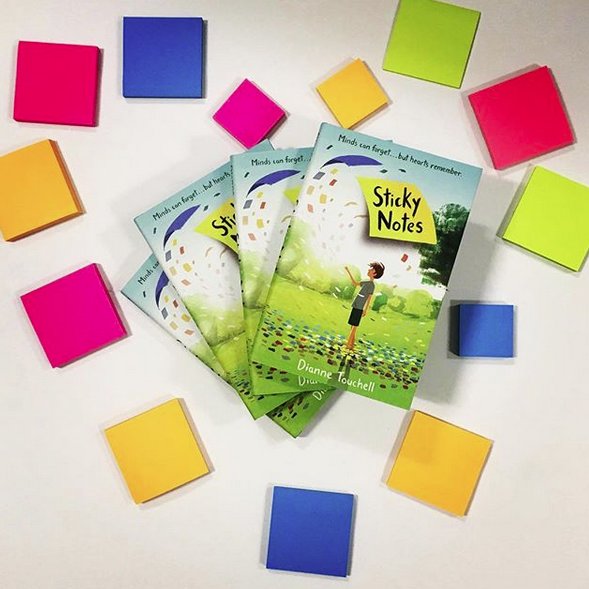 Happy #bookbirthday to STICKY NOTES, a heartfelt middle grade story about the devastating effects of #AlzheimersDisease &amp; the strong families behind those who suffer from it! 🎉🧠 👪 #NewRelease #booklove #kidlit #kidsbooks #ChildrensBooks #mglit 
bit.ly/2EI4OHE