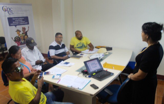 Se capacitaron los días 19 y 20 de febrero de 2018 a ciudadanos de la parroquia #Tachina para conformar una #VeeduríasCiudadanas para vigilar la construcción del parque central