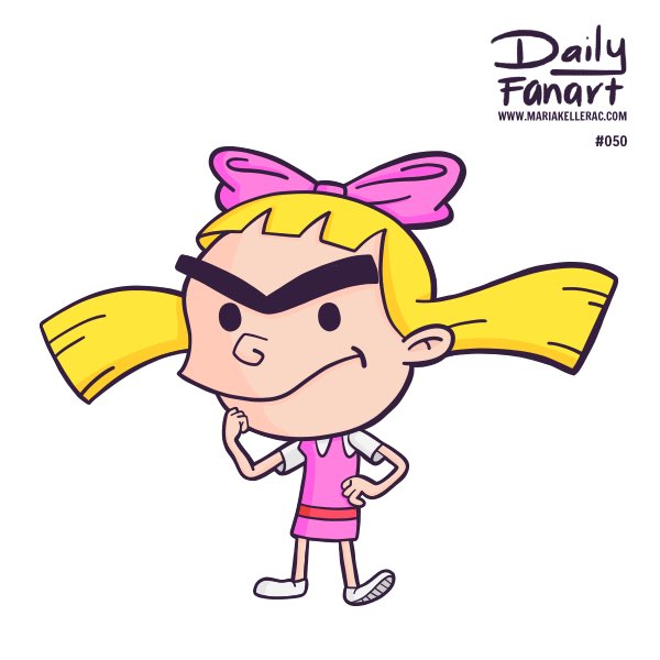 Helga G. Pataki, the toughest and cutest girl of the block. 