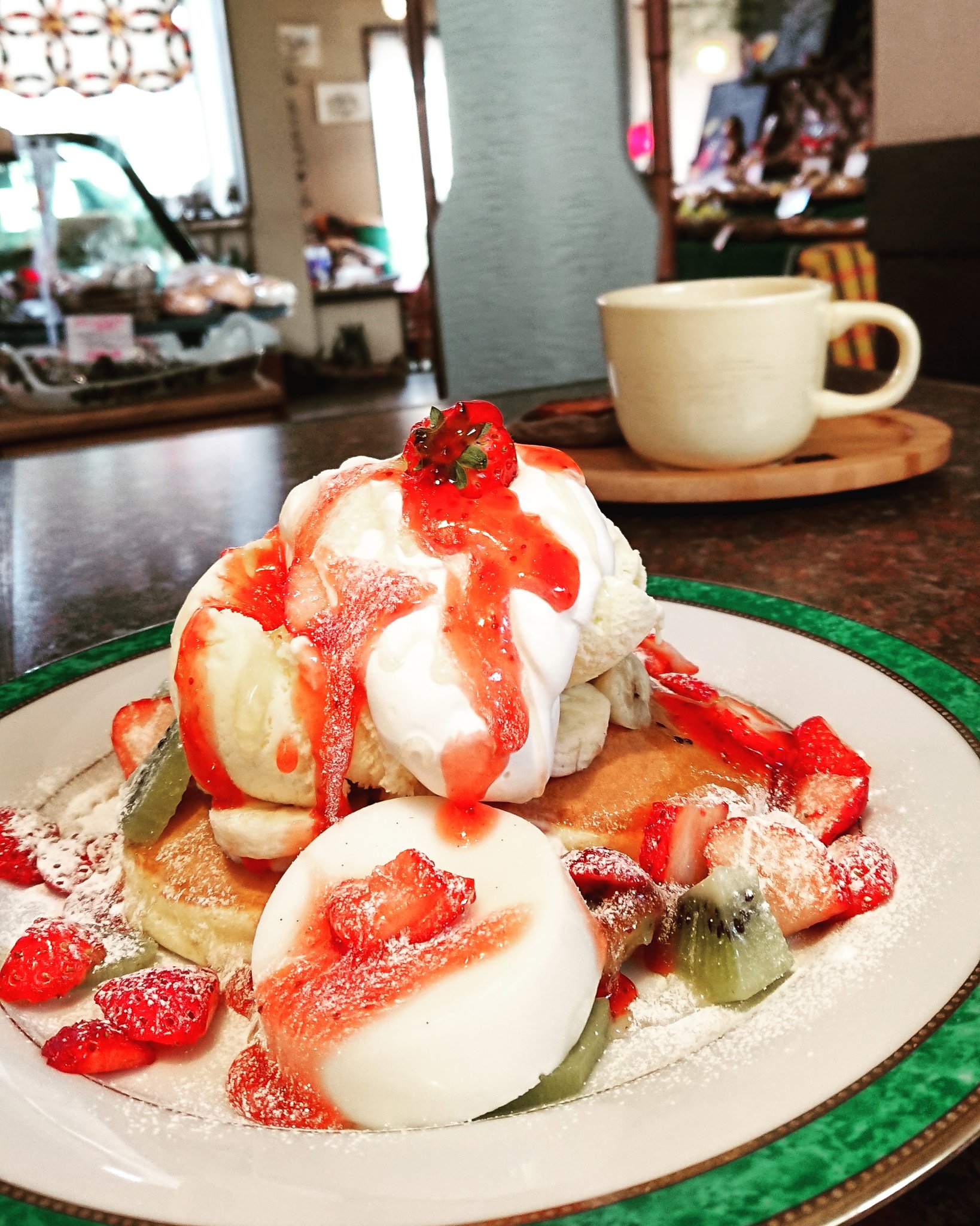 Niida Sur Twitter 栃木 那須塩原 西那須野地区 エータロー いちごのパンケーキ いちごのパンケーキ Strawberrypancakes Kpp Nasushiobara Cafe Pancakes Tochigi Strawberry いちご Ataro エータロー 西那須野 カフェ 放牧中 いちごとみるく