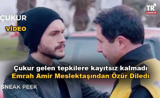 Çukur gelen tepkilere kayıtsız kalmadı! Emrah Amir Meslektaşından Özür Diledi! video izle tinyurl.com/y8tauz9f

#çukur