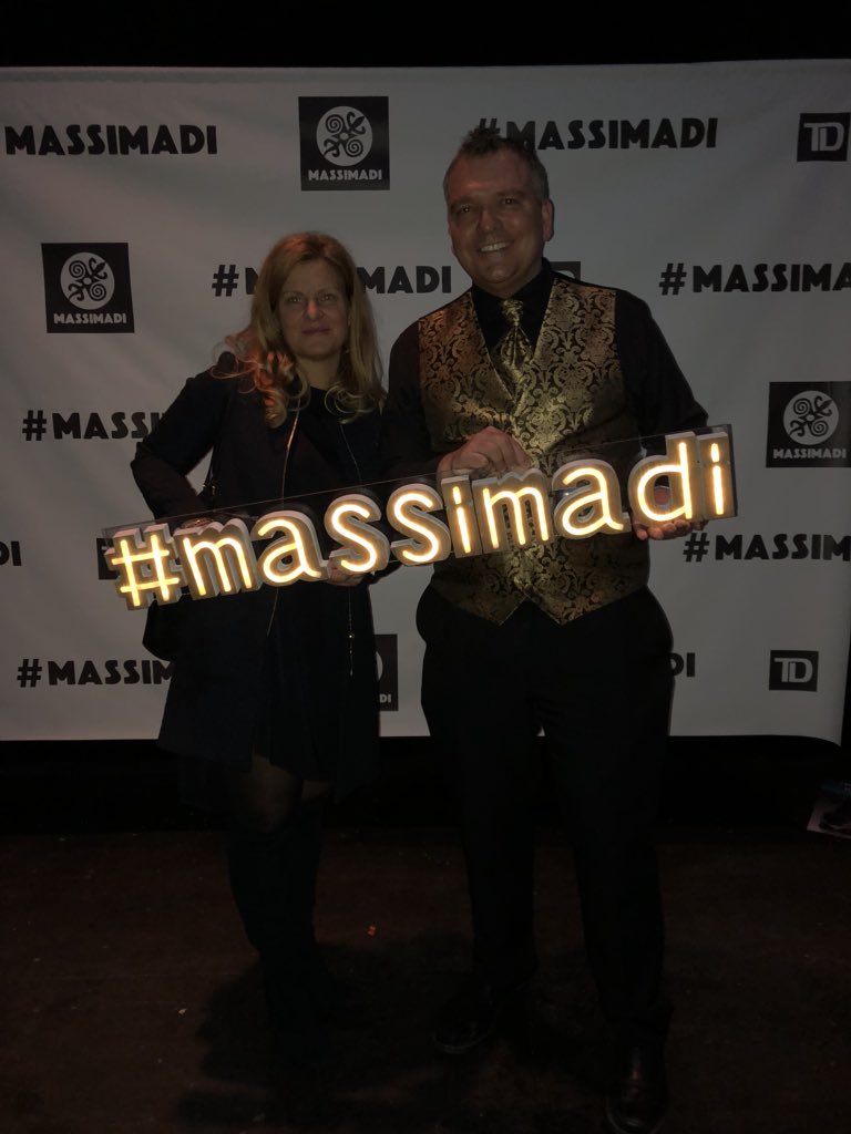 PatDesmarais13's tweet photo. Ce soir, lancement de #Massimadi10 @ArcEnCieldAfriq 🏳️‍🌈🌏🏳️‍🌈. 
Très heureux d’avoir été présent en tant que président de la @fondemergence 
Il y avait de la belle énergie, des personnes heureuses et fières de souligner les 10 ans déjà de #Massimadi10 !
@PatDesmarais13 https://t.co/21iC83CURC