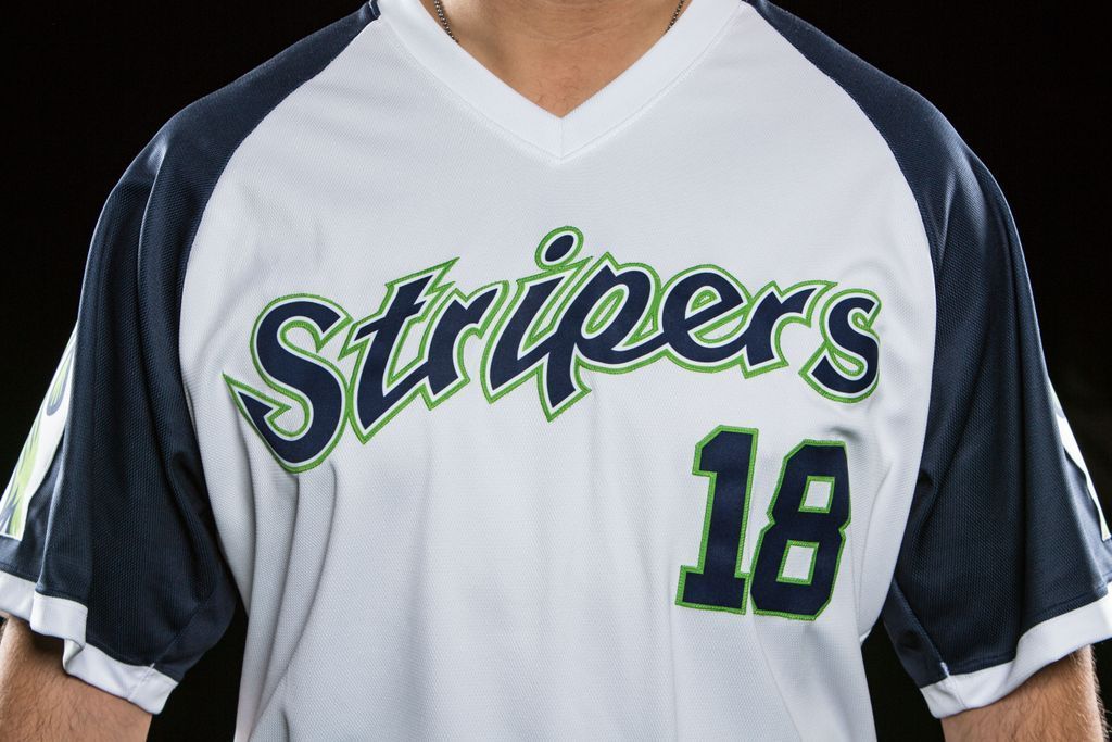 Gwinnett Stripers on X: How cool are these retro-themed jerseys that pay  homage to Atlanta's Tomahawk feather uniforms?!  / X