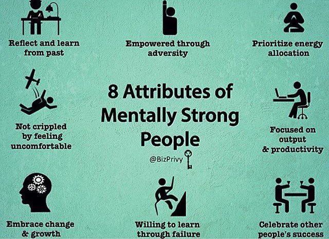 Fearless Motivation on Twitter: "8 attributes of mentally 