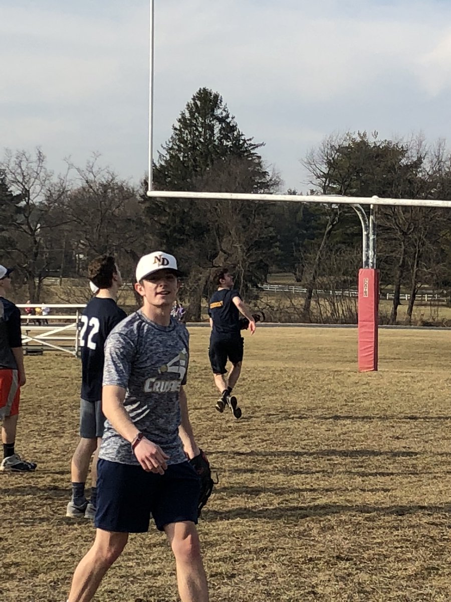 Mbedics's tweet photo. Great to be outside today preparing for the 2018 season. https://t.co/6yU6NtHv6r
