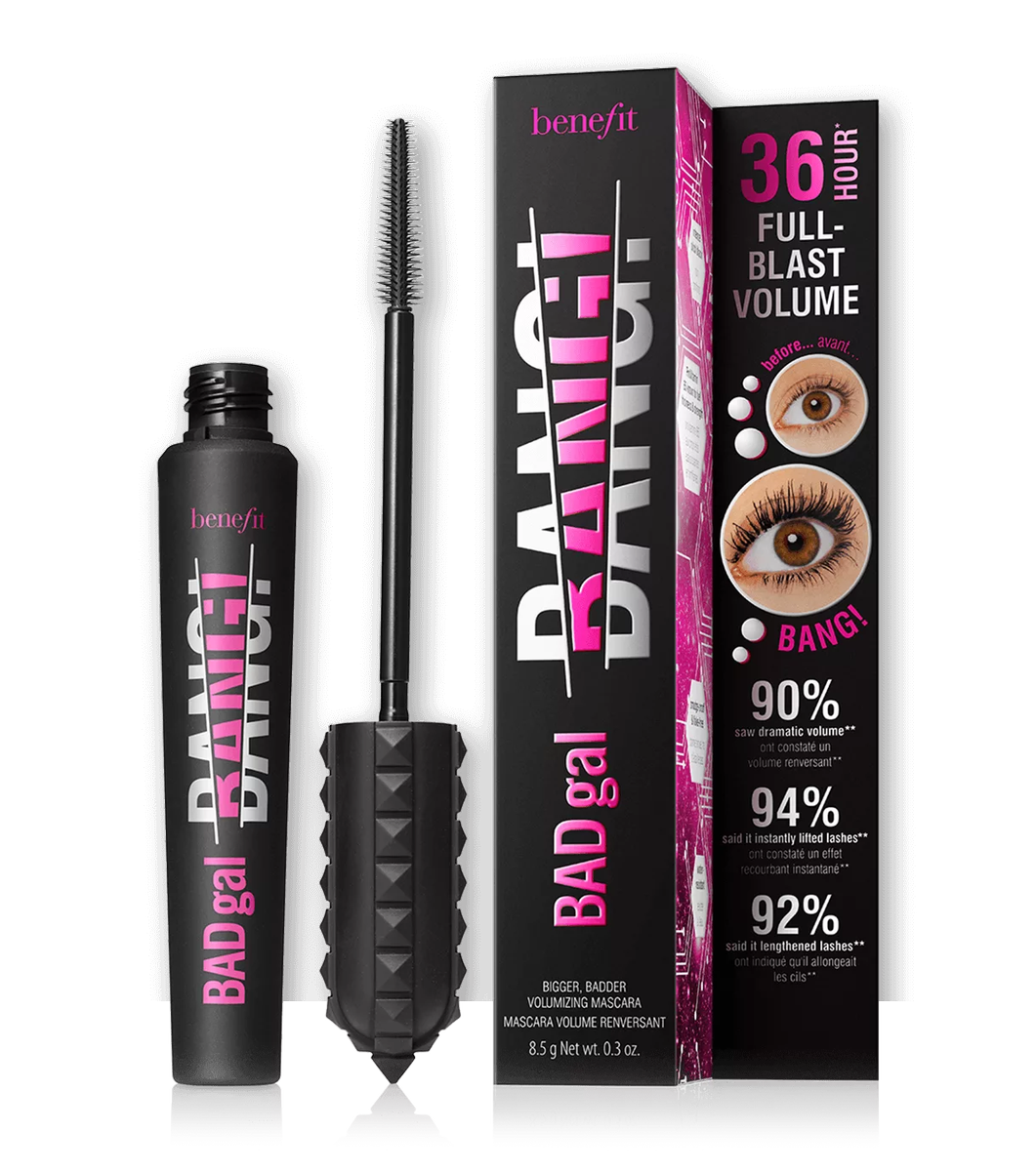 QueenPalta's tweet image. Otro dato que me dejó así 😨 es esta máscara de pestañas: #BADgalBANG de Benefit. Es MA-RA-VI-LLO-SA 💜💜💜💜💜