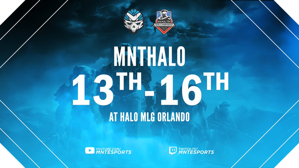 MnTEsports's tweet photo. Congratulations to #MnTHalo for their awesome performance through #MLGOrlando
@KaissTheBrit
@MG_SoulSnipe
@DRUK844
@MannyHCS
#ClearMentality 💀💙 https://t.co/WADAexSBMr