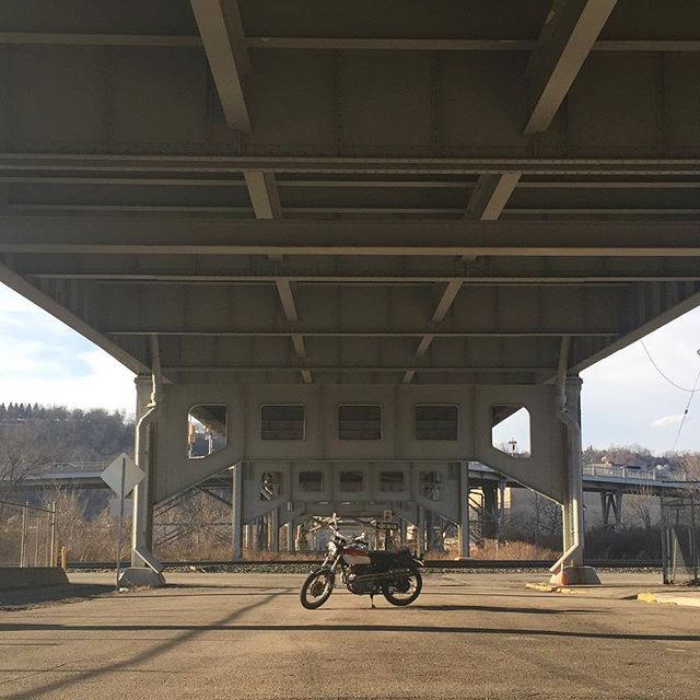 paander46's tweet photo. #Honda #cl360 #scrambler #pittsburgh #adventure https://t.co/VeR92hxq6J https://t.co/hTgxC4f0b5