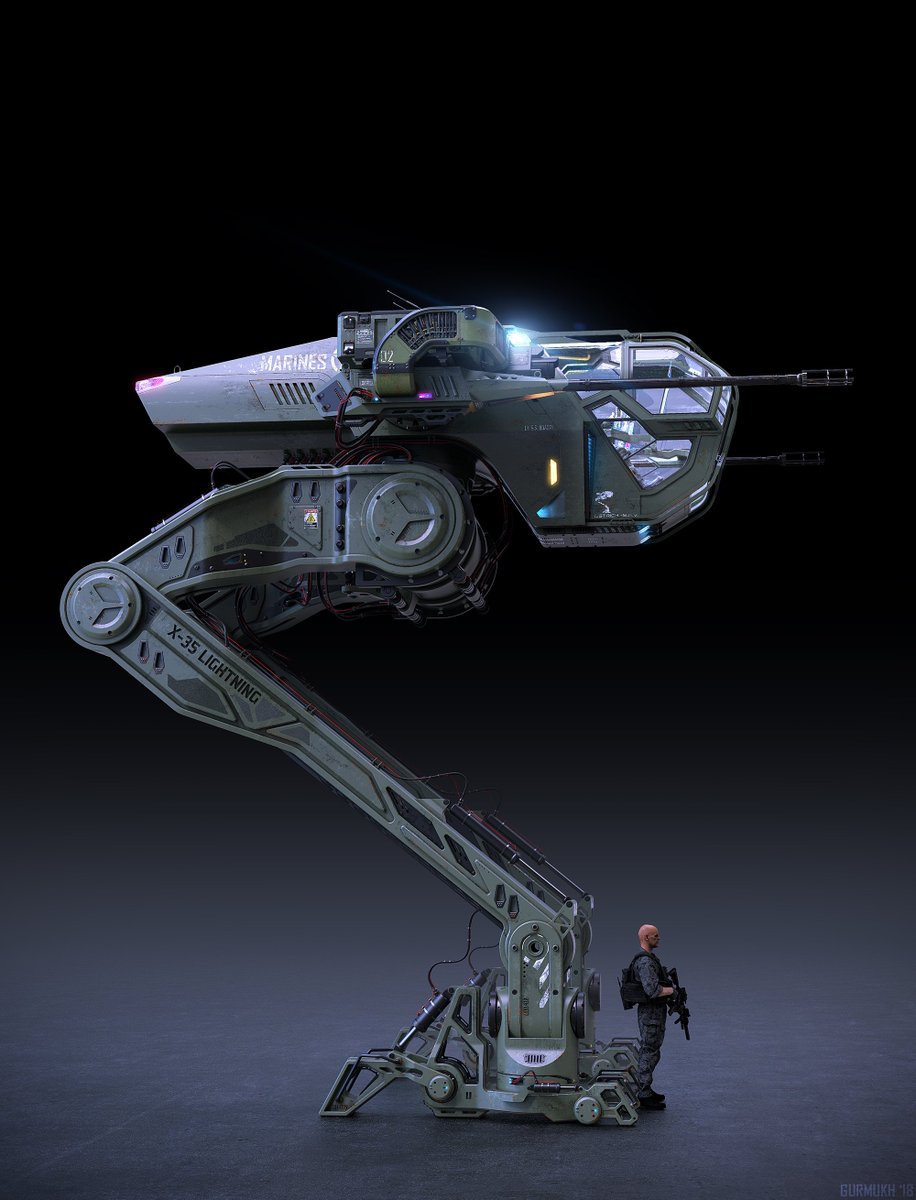 gurmukhbhasin's tweet photo. I am excited to share my coming soon on a tutorial I am making for the #Gnomonworkshop https://t.co/IRfXPTr5xM.  Check out more on my website https://t.co/eRiDhom6Bs #moi3d #AutodeskMaya #keyshot #photoshop #conceptdesign #darpa #bostondynamics #nasa https://t.co/GF7y1vieCB