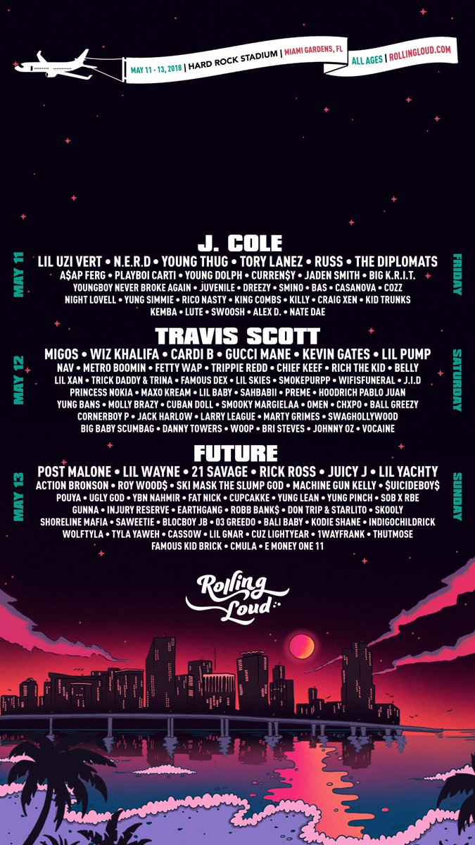 RollingLoud's tweet photo. Miami 2018 wallpaper

iPhone 8 &amp; iPhone X

https://t.co/NekAncoVBH https://t.co/OLgCGT0ON9