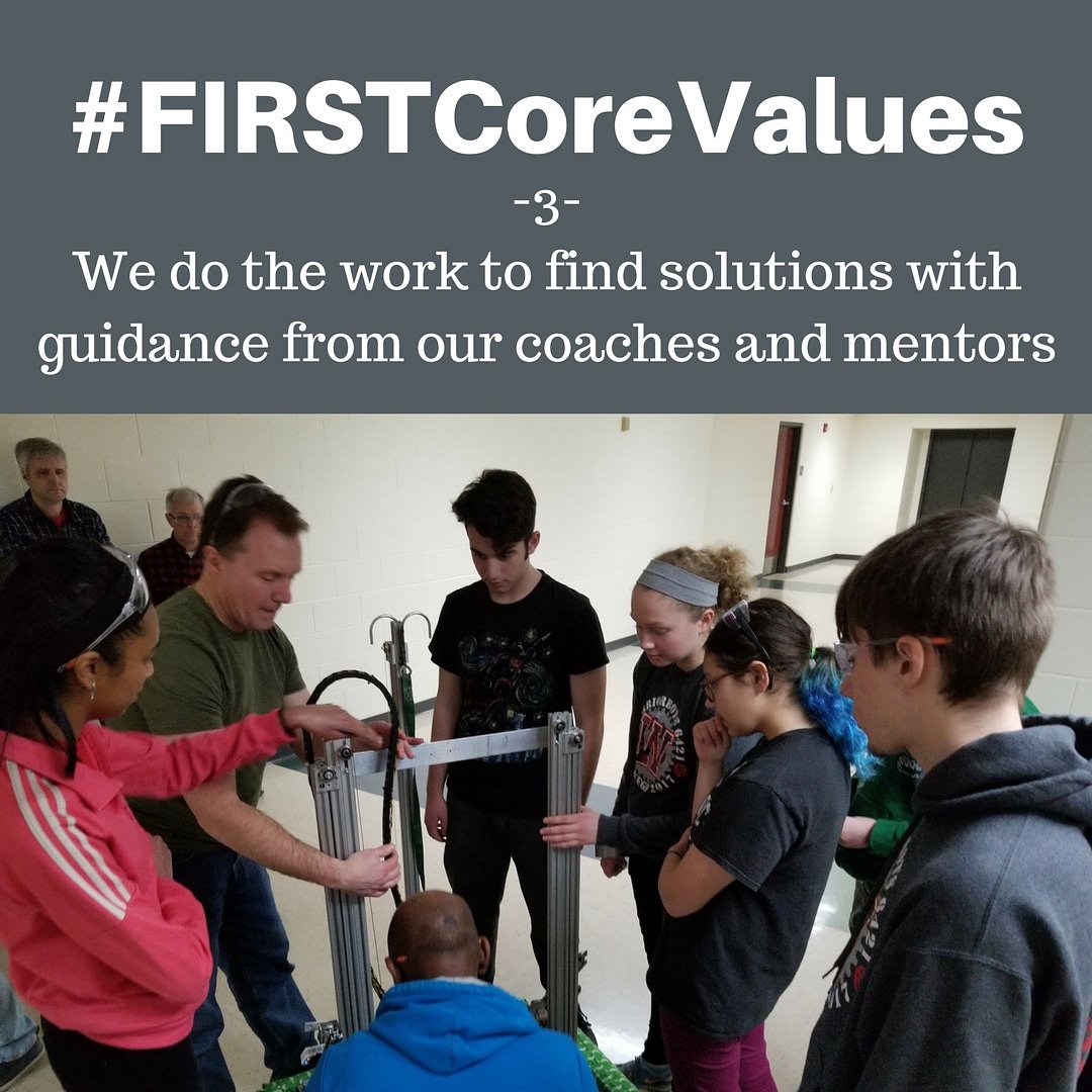 warriorbots6421's tweet photo. With the build season ending the #WarriorBots6421 couldn't be more thankful for all of the mentors help as we overcome many challenges!
#FIRSTCoreValues #OMGrobots #FIRSTRobotics #mhspride https://t.co/iCgn0VpWGO