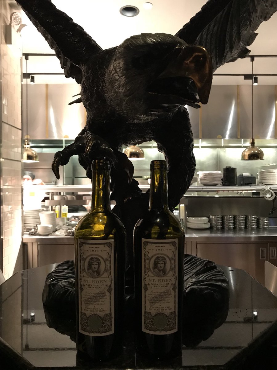 The Eagle has Landed @TCGNewYorkCity #thecapitalgrillechryslercenter #thecapitalgrillenewyork #wine #steakhouse #bondestate