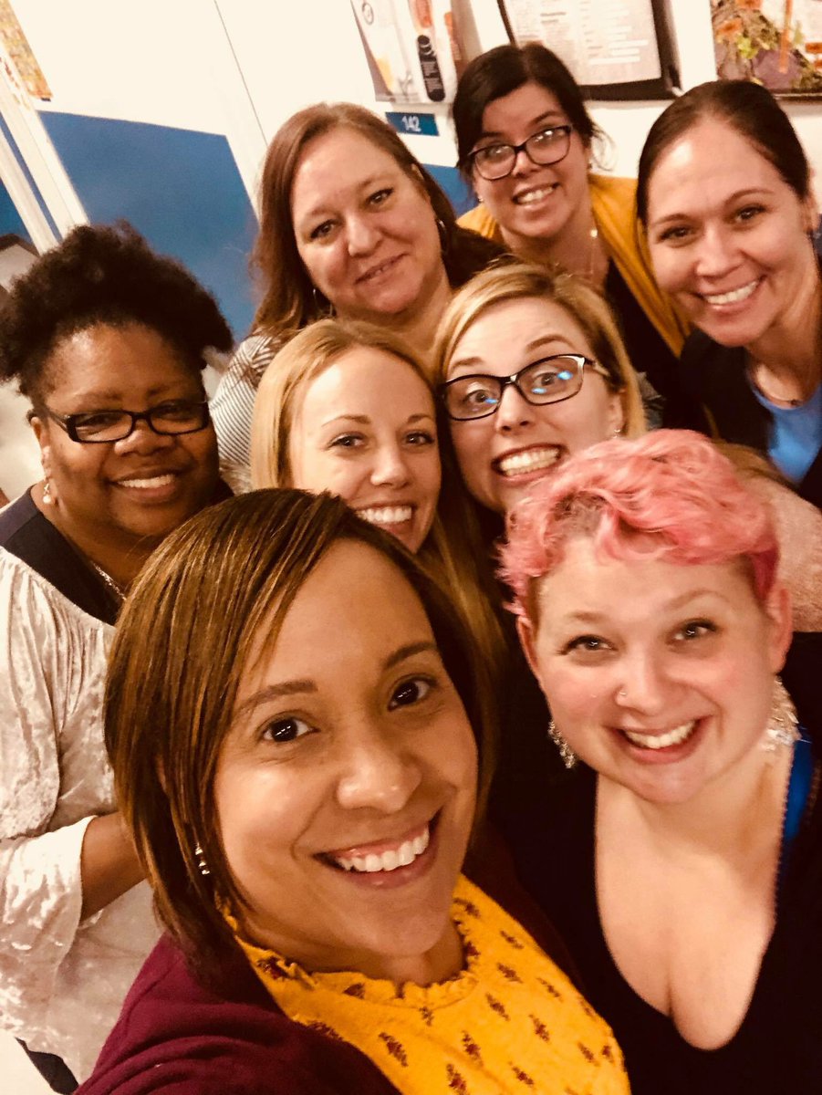 NinetteSunday's tweet photo. Pics with some awesome teachers from Sylvan Heights Science Charter School! @KitaGilmore @navialee24 
AT&amp;T recognized for providing over 1,100 backpacks over the last 5 years!
#LifeAtATT
#VolunteerAppreciation
#MakingADifference https://t.co/8foMtg5oWb